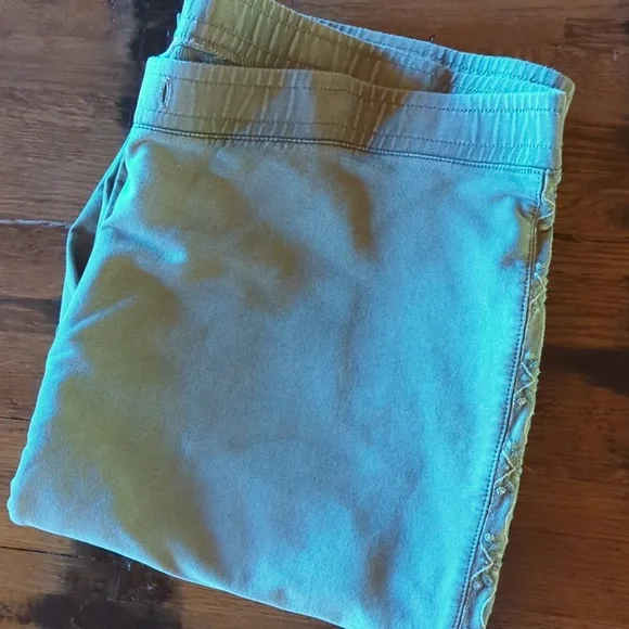 J. Jill Cozy Pants! Well Loved. Organic Stitched Side Seams. Sz M. - Picture 12 of 13